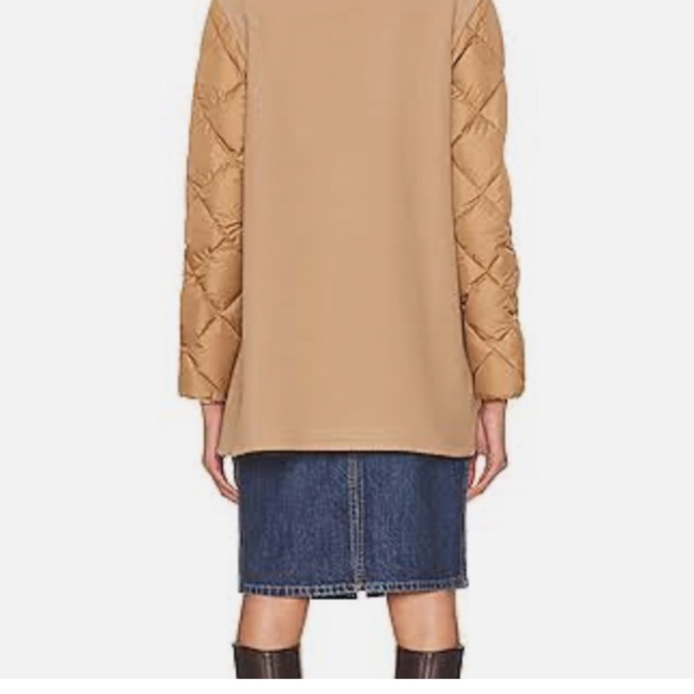 NWT Moncler Tan Cape with Fringe Detail - Picture 2 of 8